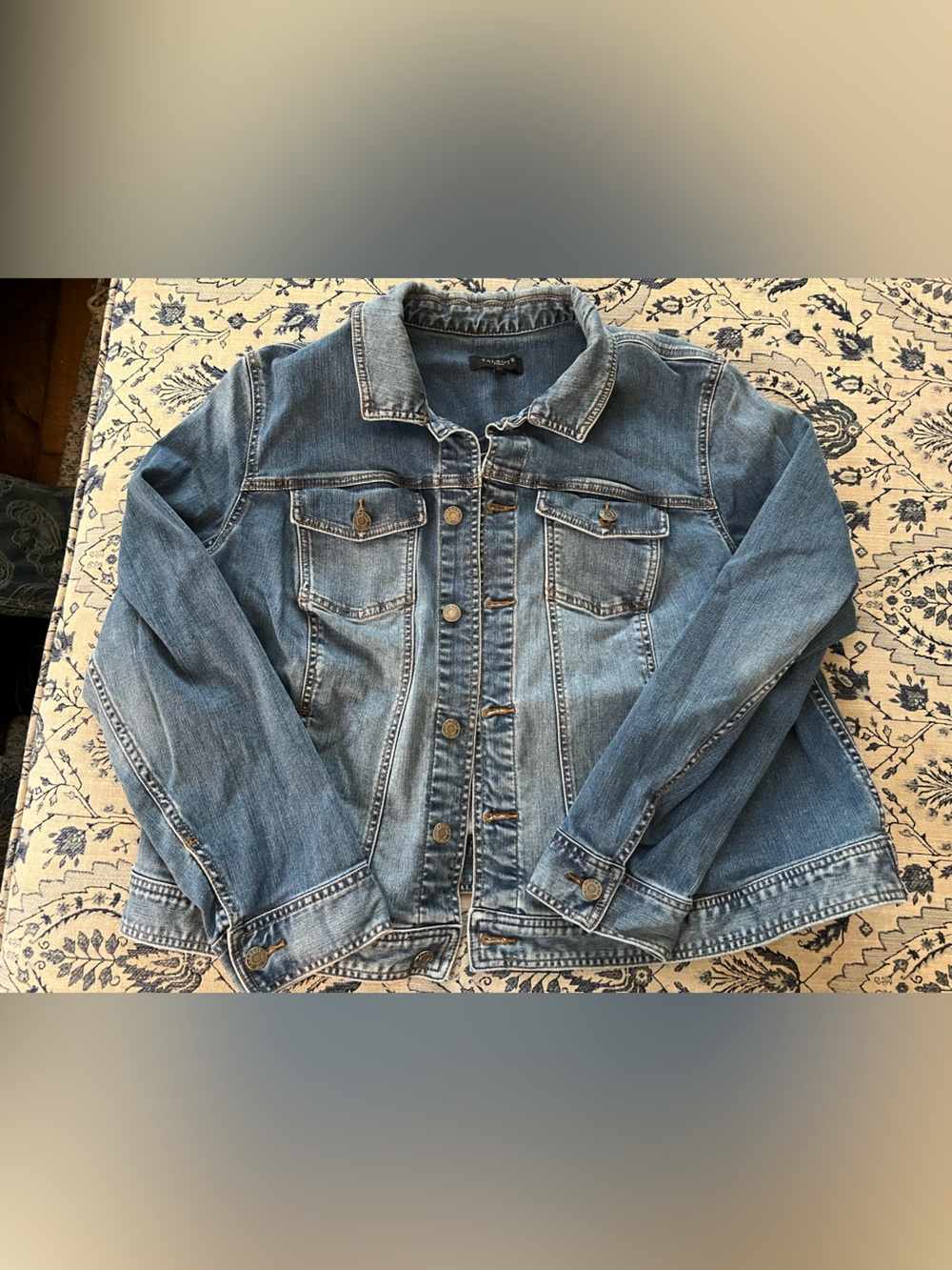 Talbots Women’s denim jacket size 1X